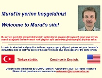 Murat's Personal Pages