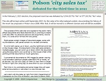 Polson City Politics